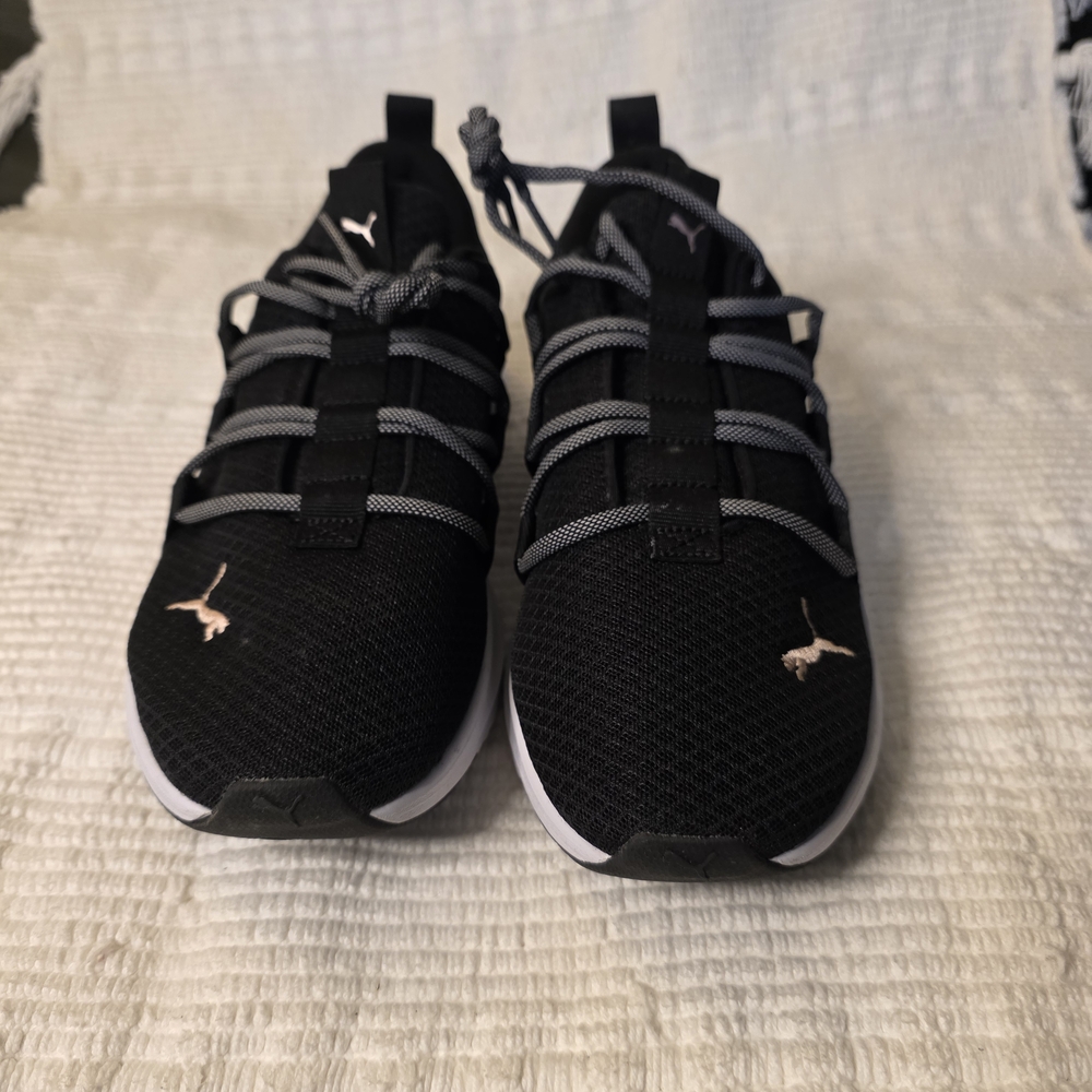 Puma Black and Gray Women's Sneakers